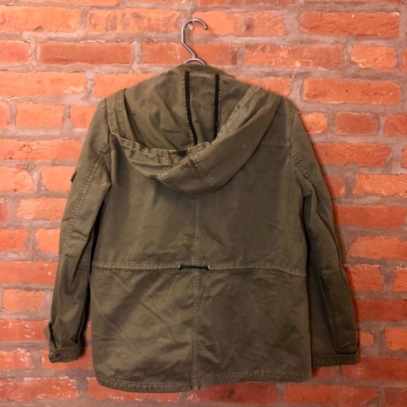 F21 Hooded Utility Style Jacket - Picture 5 of 7